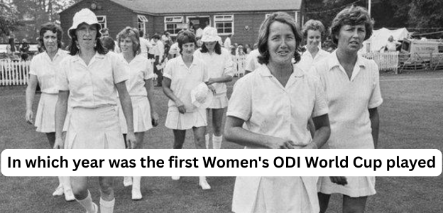 In what year was the first-ever women's ODI World Cup played