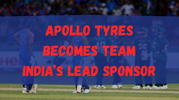 Apollo Tyres Becomes Team India’s Lead Sponsor