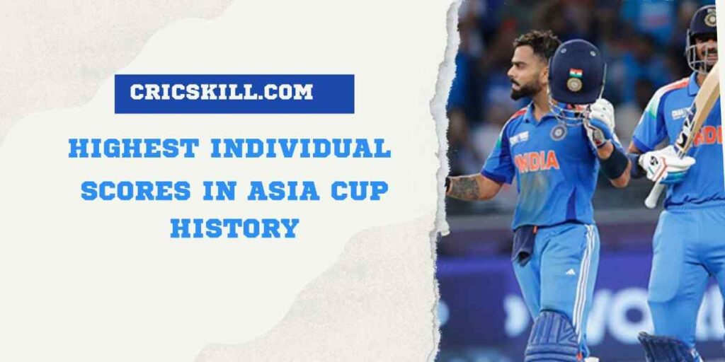 Highest Individual Scores