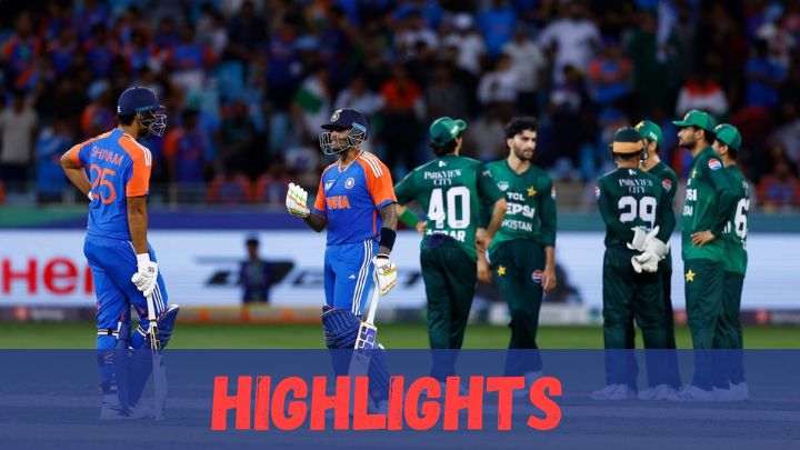 India vs Pakistan Highlights