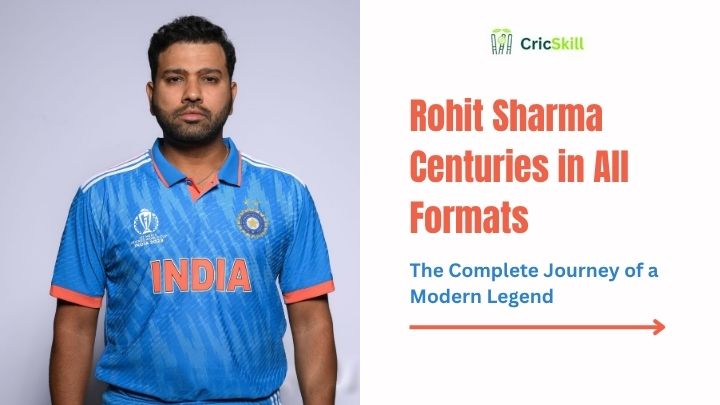 Rohit Sharma Centuries in All Formats